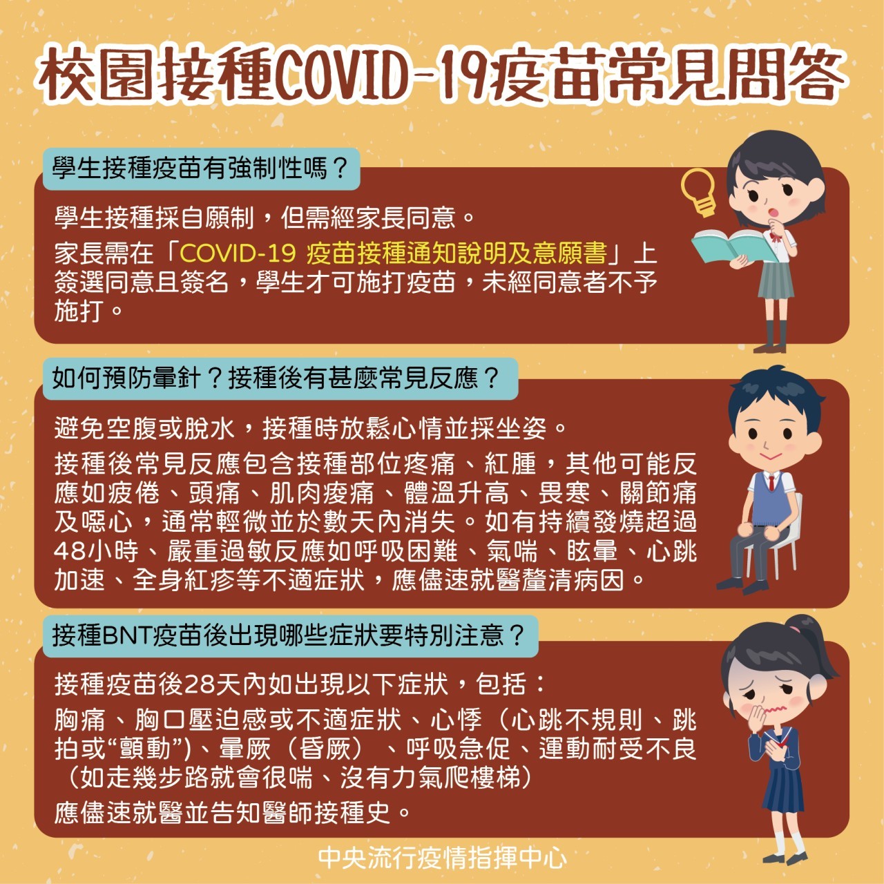 「【校園防疫與健康促進】學生COVID-19疫苗接種注意事項及身體反應之處理」以及109學年度口腔保健特優學校--新北市橫山國小心得分享
