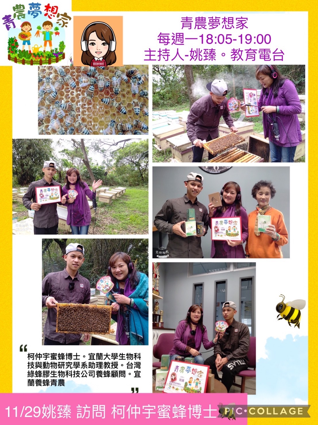 蜜蜂博士柯仲宇的嗡嗡嗡世界