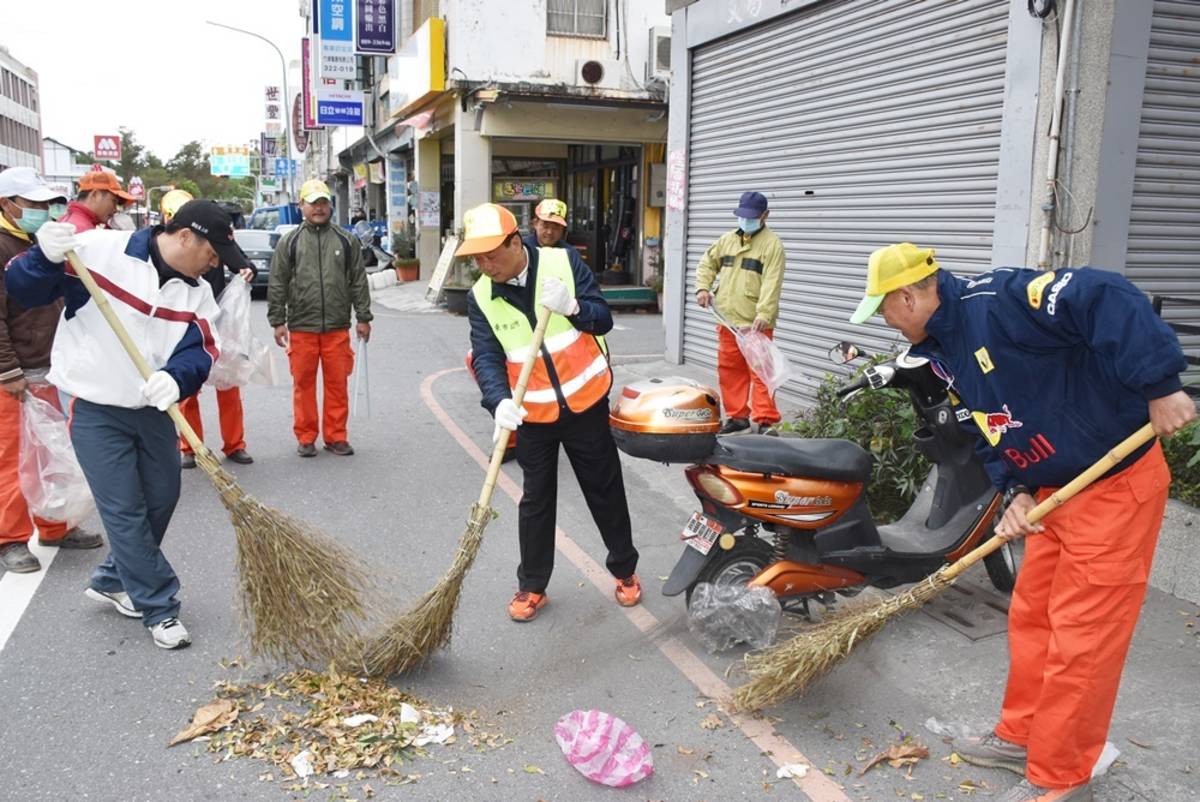 臺東市國家清潔週活動開跑