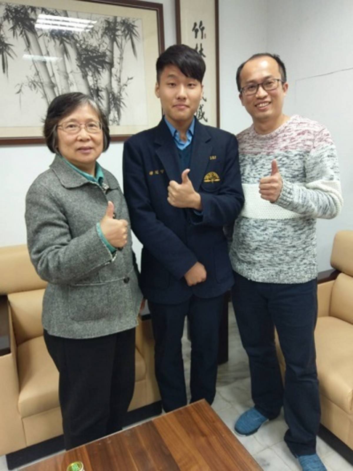 竹林中學韓冠宇做自己的黑馬