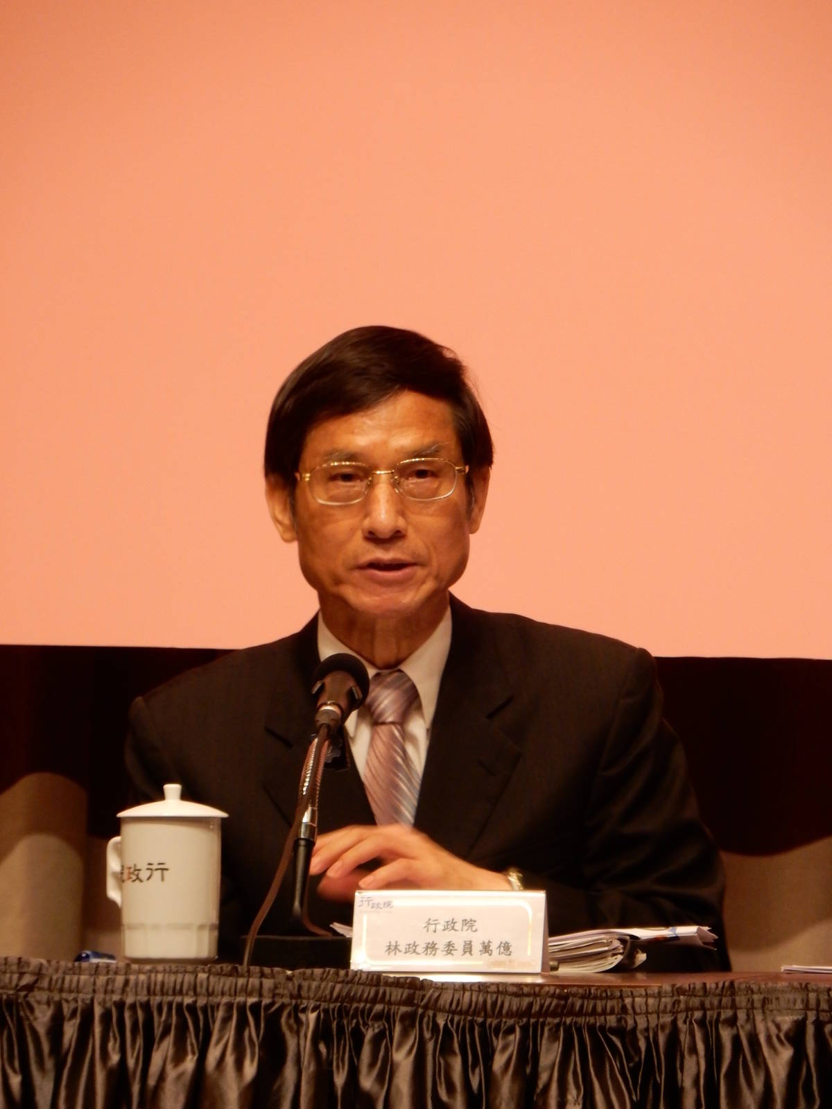 行政院政務委員林萬億