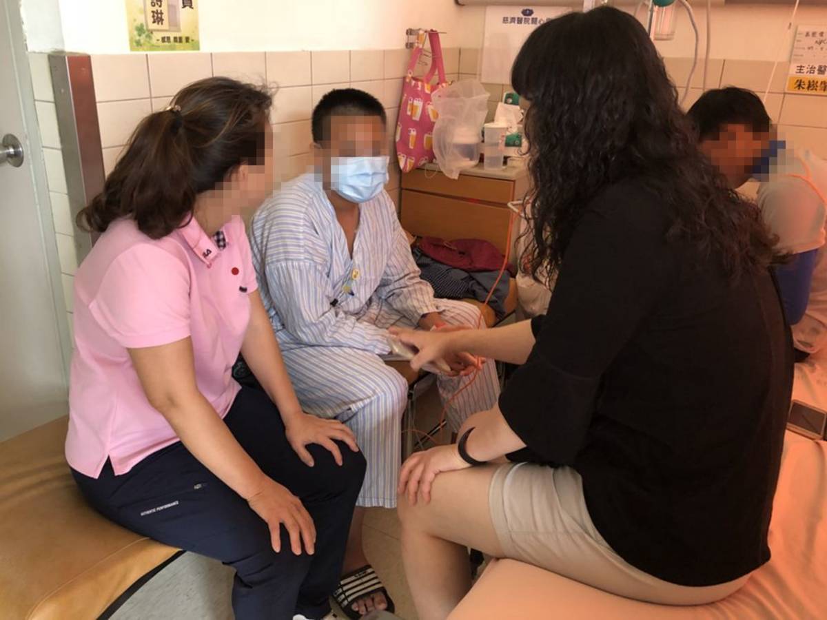 富源國中協助學生抗癌