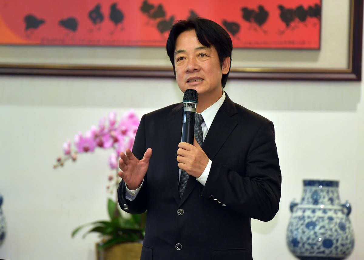 行政院長賴清德(資料照)