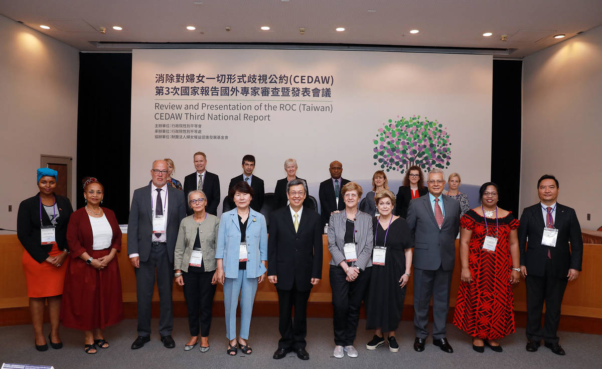 CEDAW開幕合影（行政院提供）