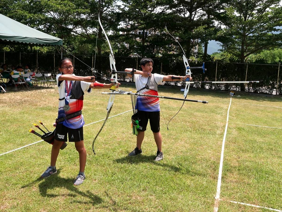 吉安小將曾承昊、陳玟馨