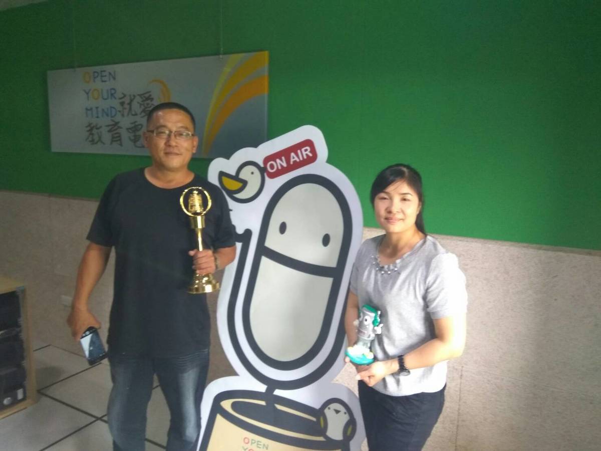 地瓜達人李勝利與玉米達人陳心蓮