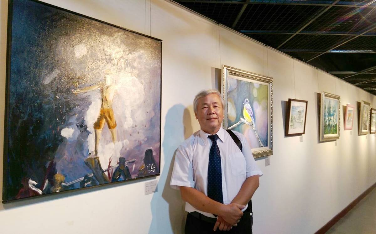 藝專畢業投身新聞工作40年 賴世榮重拾畫筆尋初心