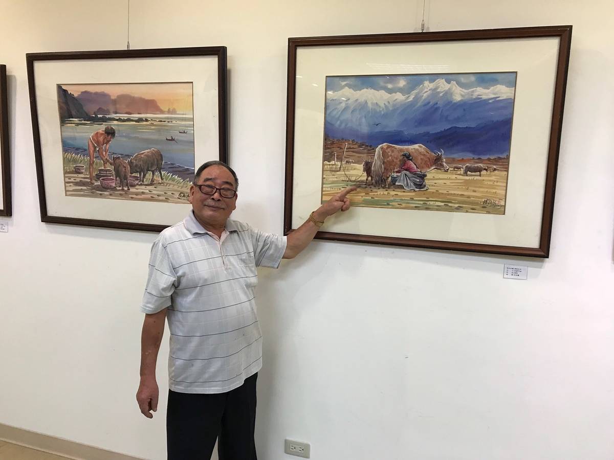 臺灣唯一遠征喜馬拉雅山創作的畫家，10月份於新店分館舉辦書畫個展，和大家分享大自然的風光美景 。