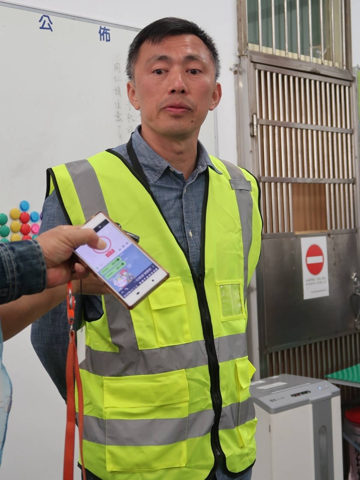 燄火籌備處長羅意中說明