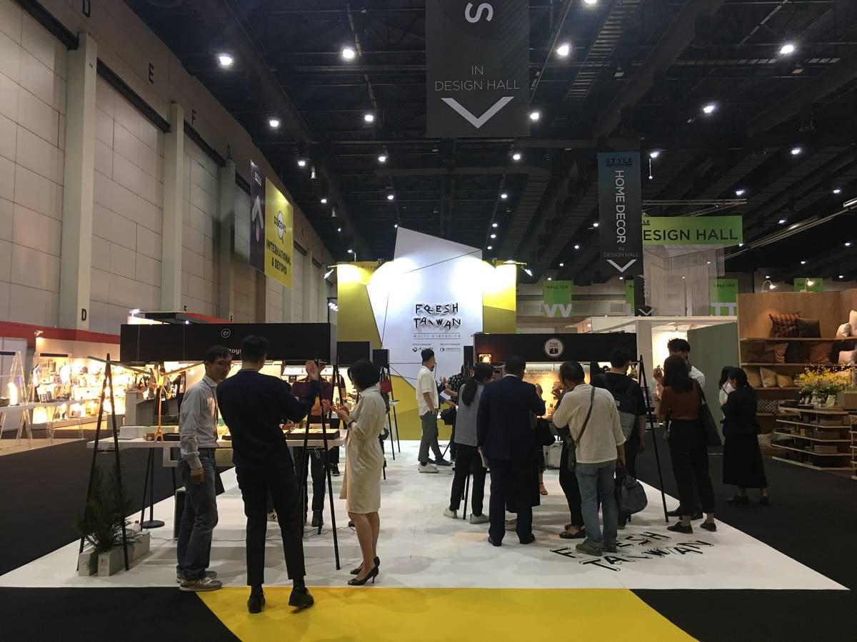「Fresh_Taiwan」臺灣形象館展參與「2018曼谷生活美學展」(Style_Bangkok_Fair)(文化部提供)