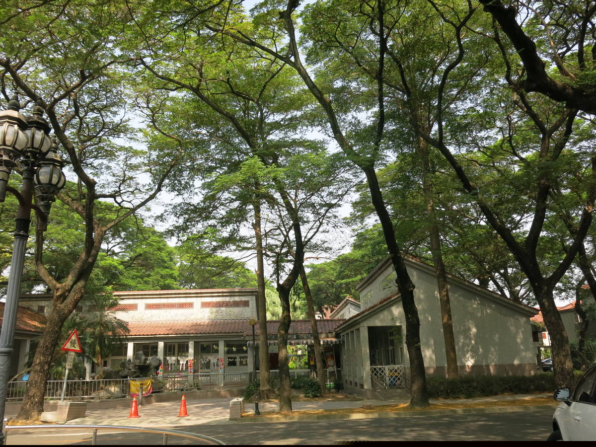 幼兒園位於斗六一所大學校園內