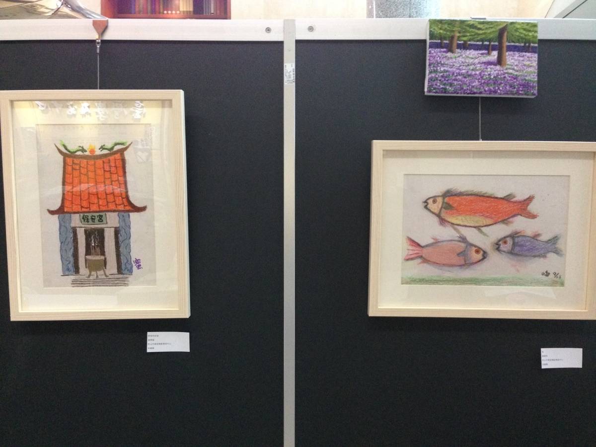 多件長輩的作品將在畫展中與大家見面
