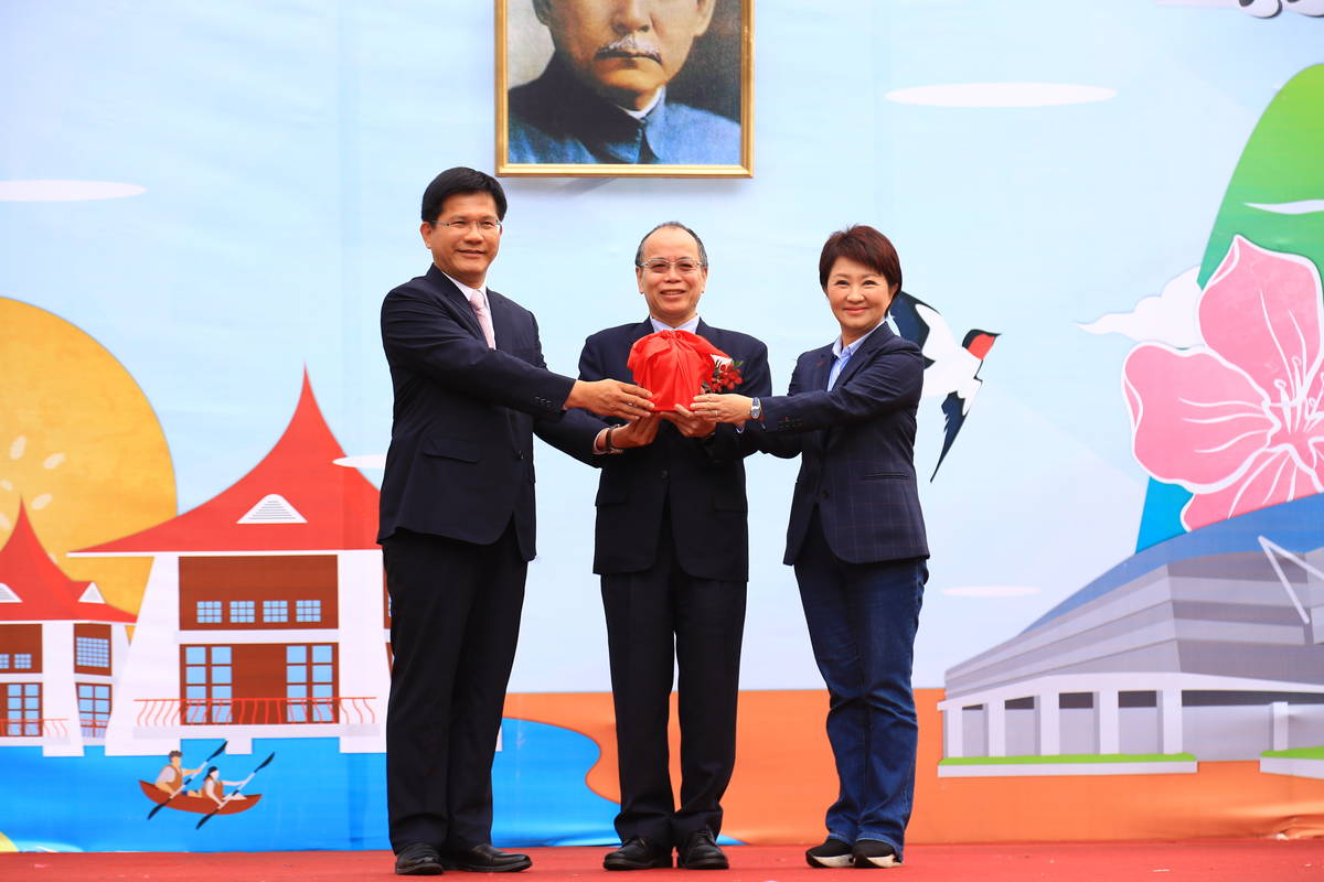 台中市第三屆市長就職 盧市長：要深化台中的教育文化底蘊！
