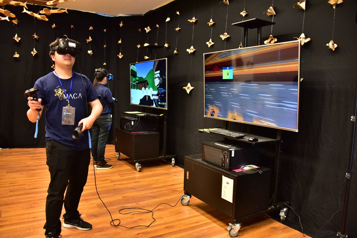 部落文化融入科技 東大學生設計VR遊戲體驗獵人養成