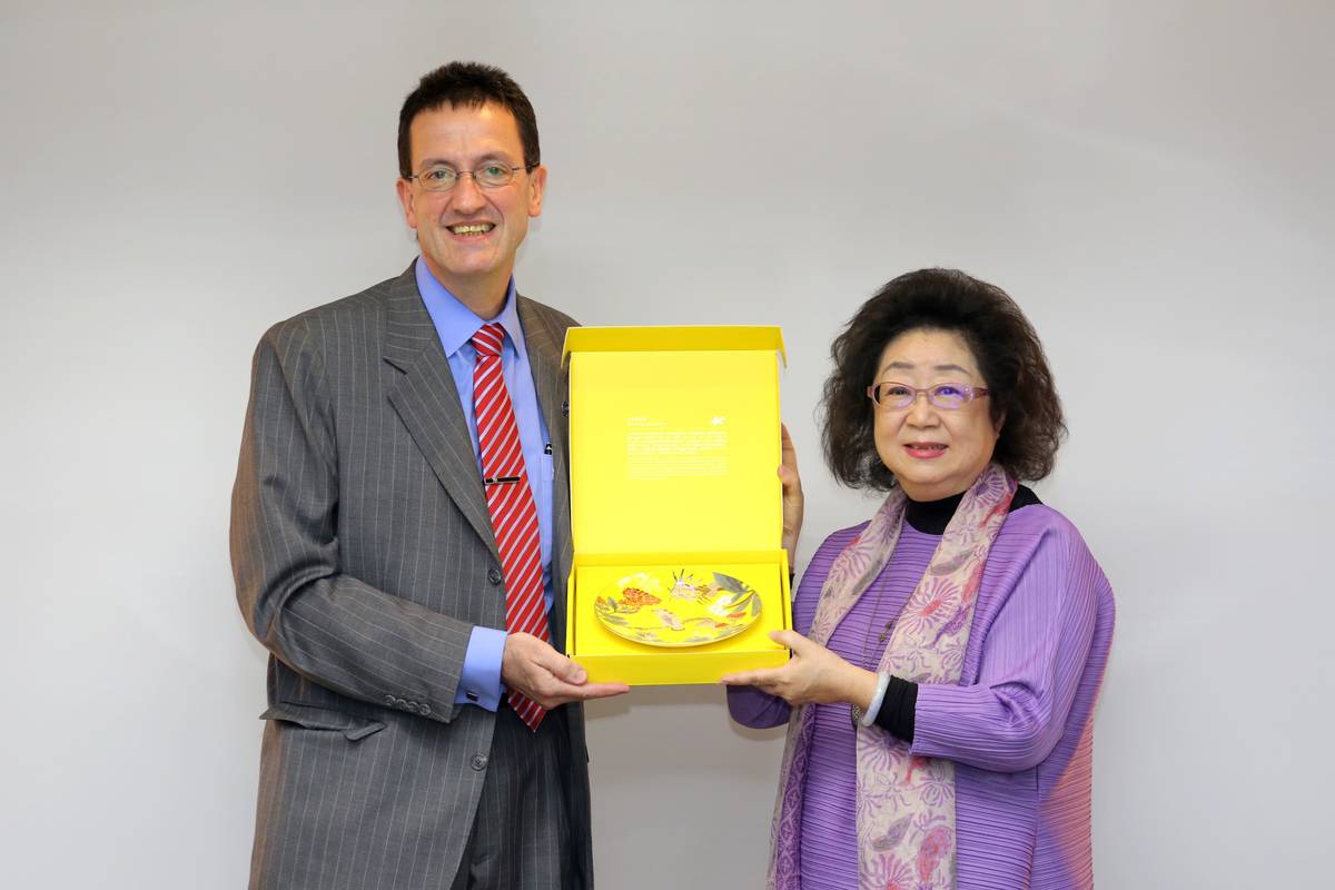 教育部次長范巽綠,與歐洲在臺商務協會代表 開展雙語政策交流