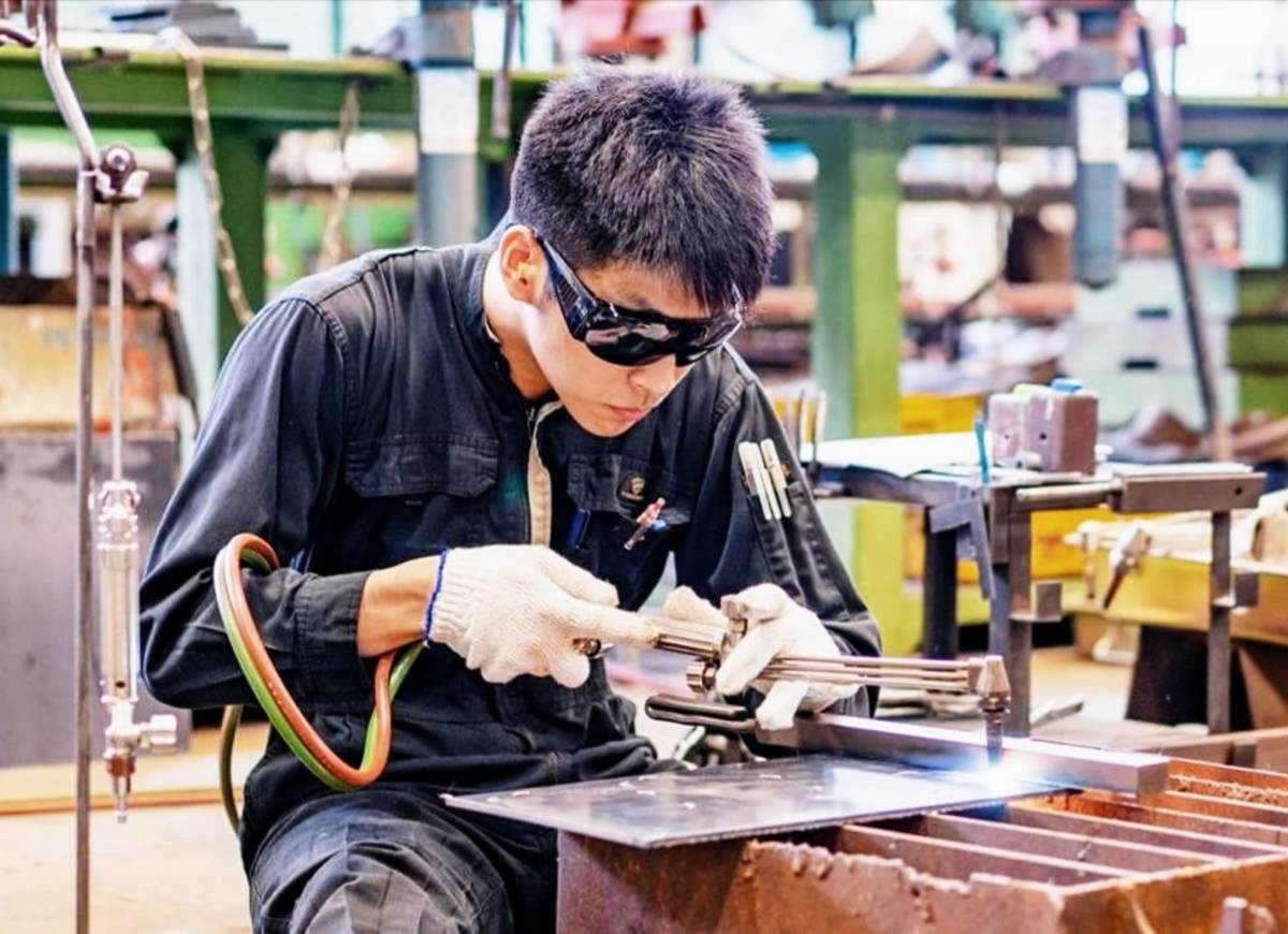 南港高工林哲名同學獲得冷作(金屬結構製作)職類國手
