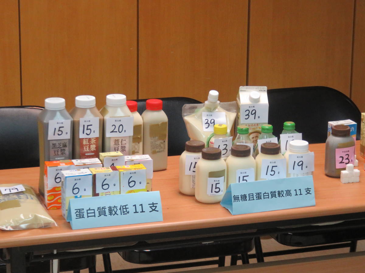 董氏基金會調查的市售豆製產品