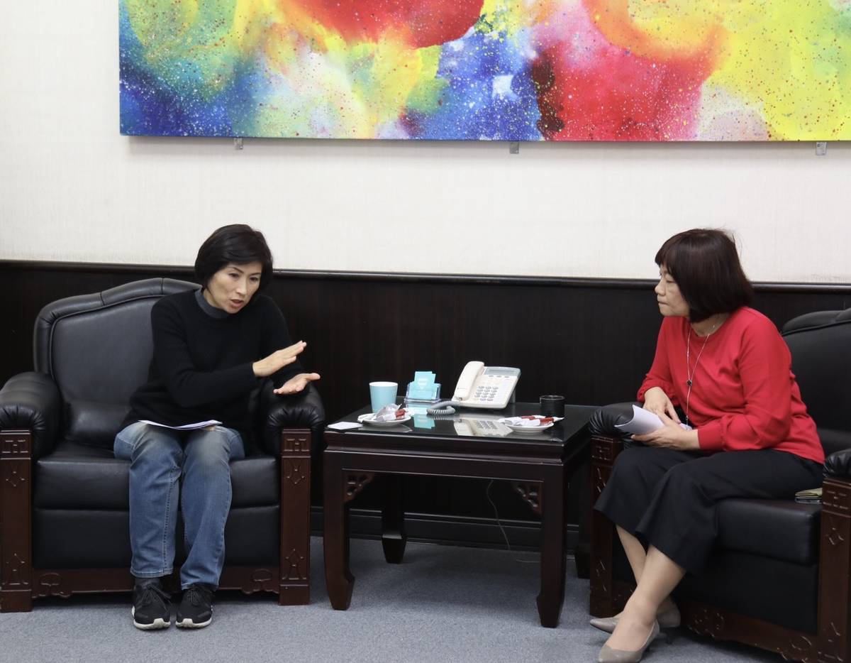 國發會主委訪臺東 饒縣長爭取加速建設計畫審查進度