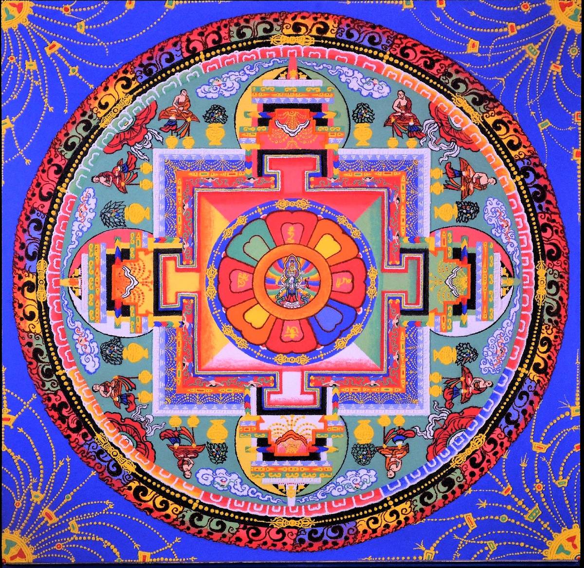 千手千眼觀音沙壇城
世界宗教博物館提供