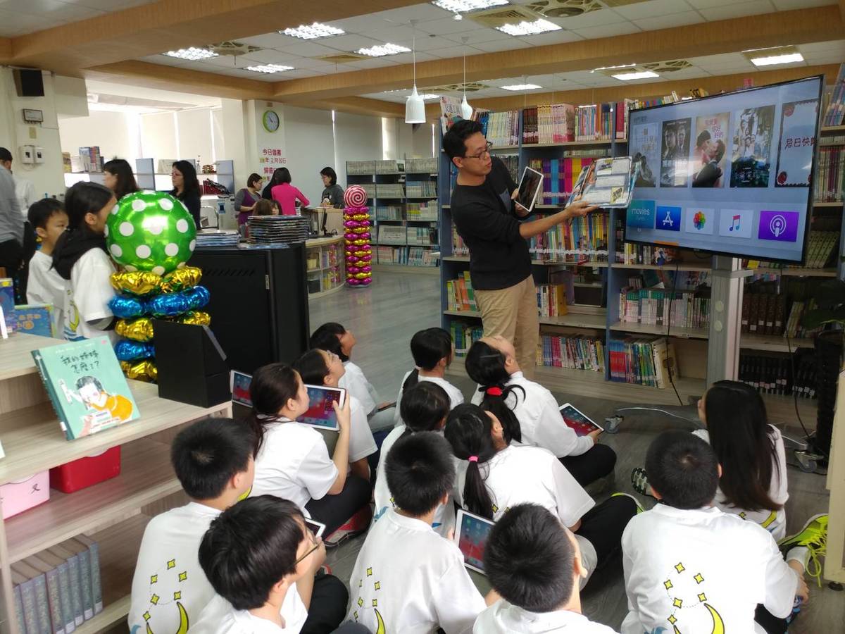 青溪國小智慧圖書館
