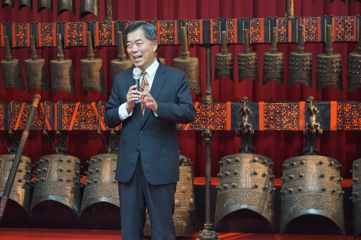 曾侯乙編鐘「重返」科博館!孫維新館長致詞