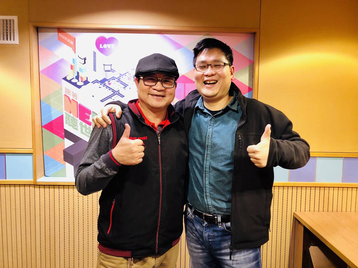 順聰邀請呂東熹先生來空中談台語電視台。