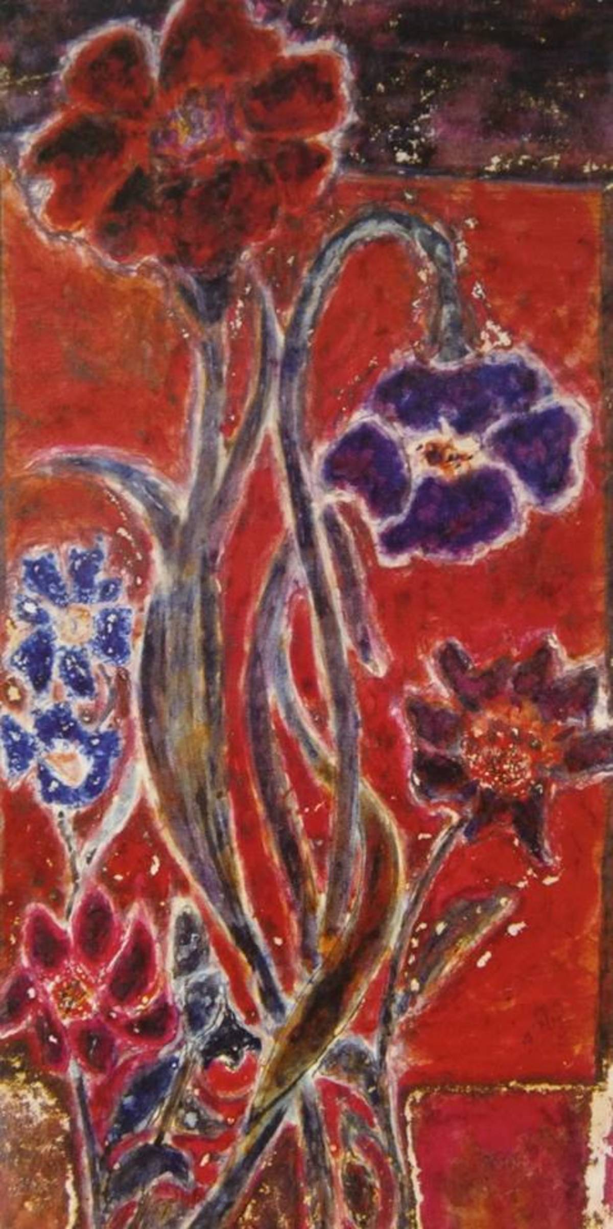 泰戈爾的花卉作品