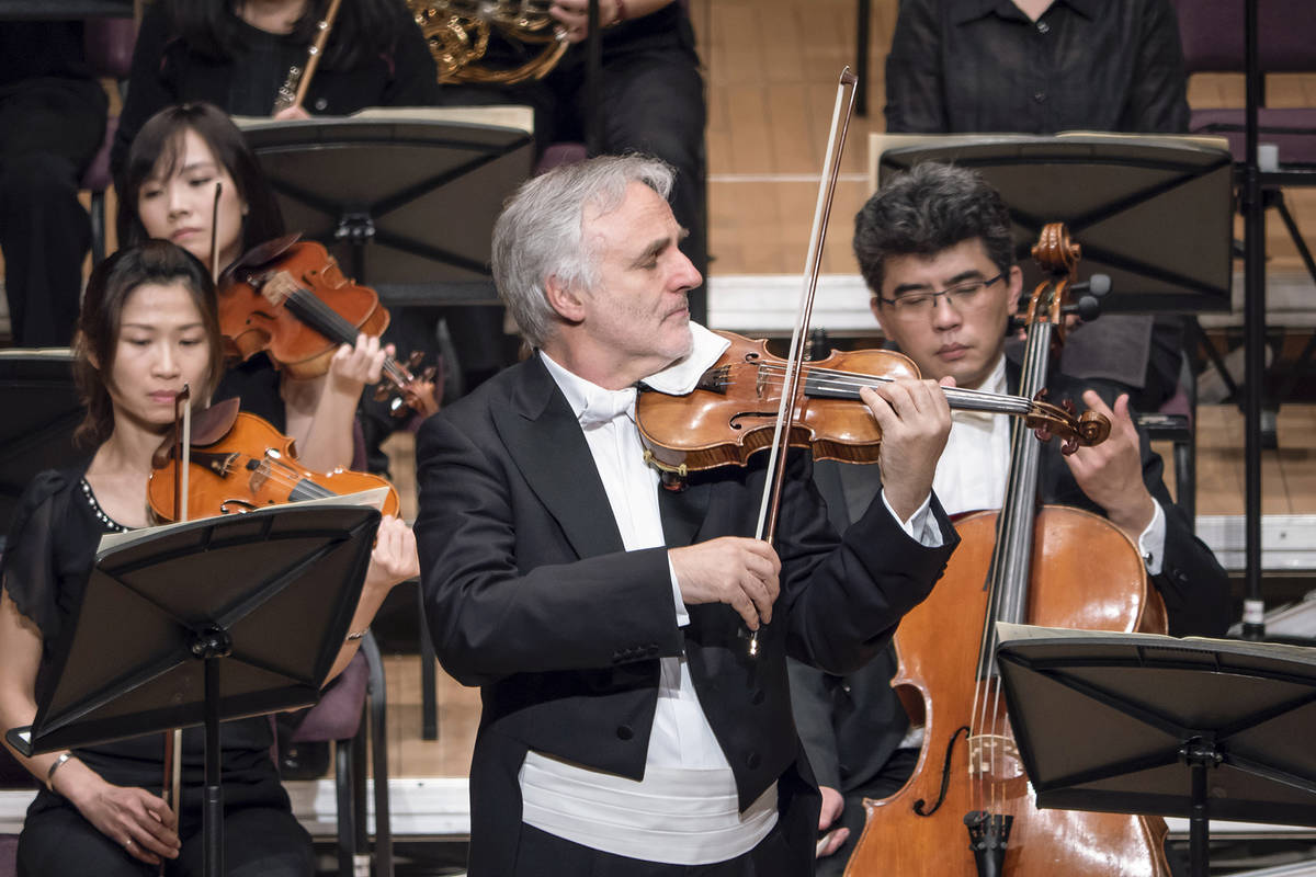維也納愛樂首席萊納‧霍內克 Rainer Honeck將再度與國臺交合作演出