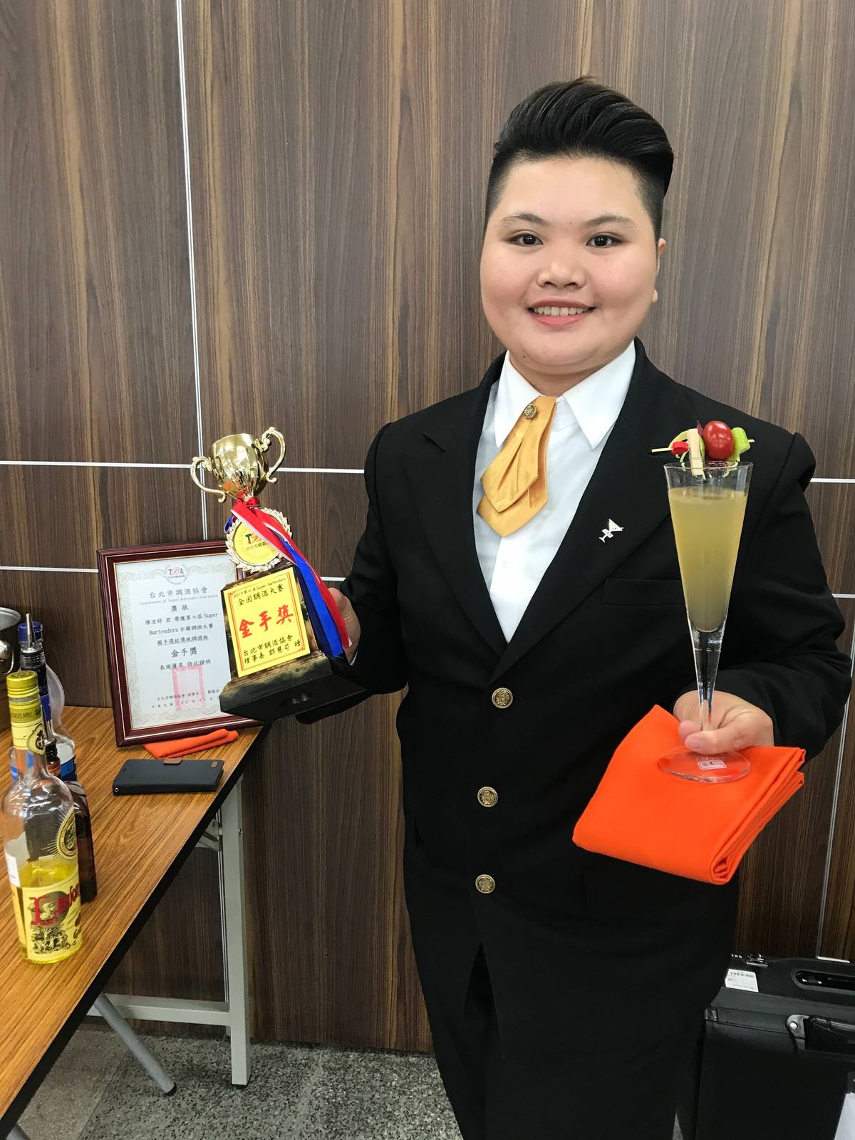 金手獎的陳宣妤同學