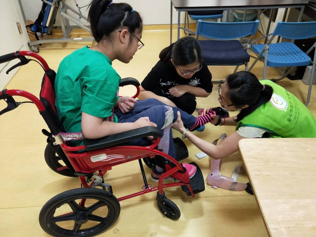 中市增身障生教育輔具定點評估次數-完善特教服務