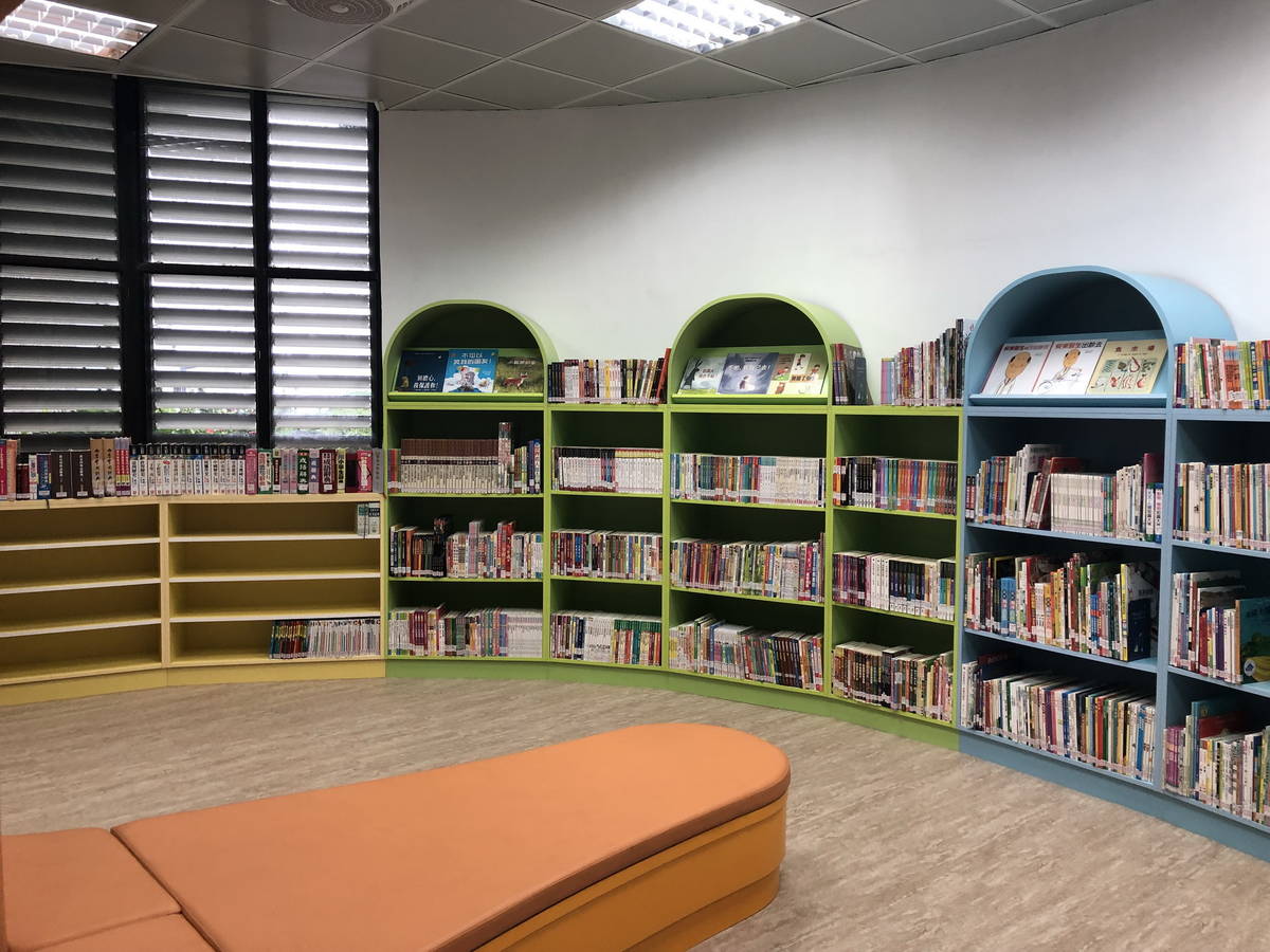 圖書館歷經10個月的施作落成啟用