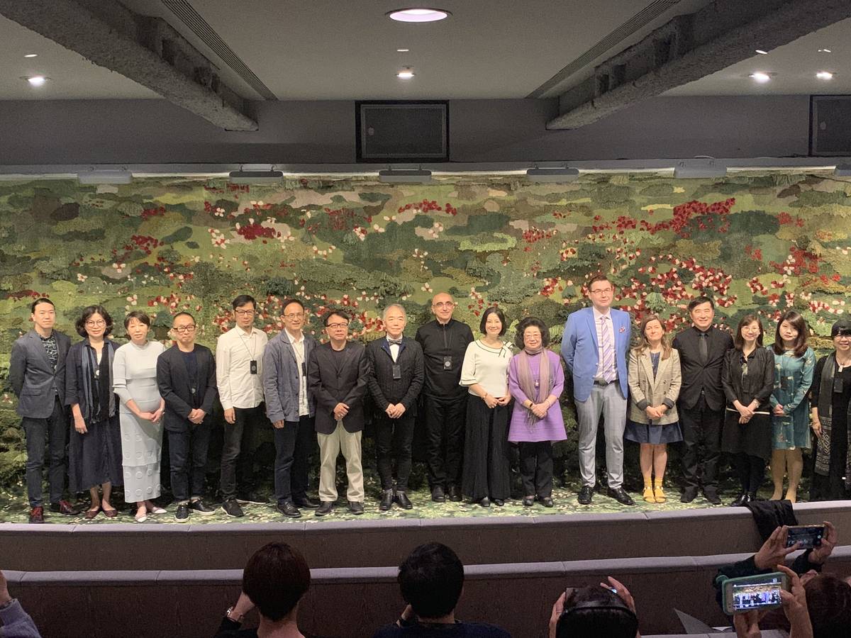 教育部政務次長范巽綠與全體貴賓合影