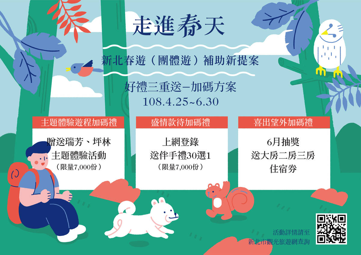 新北春遊專案海報