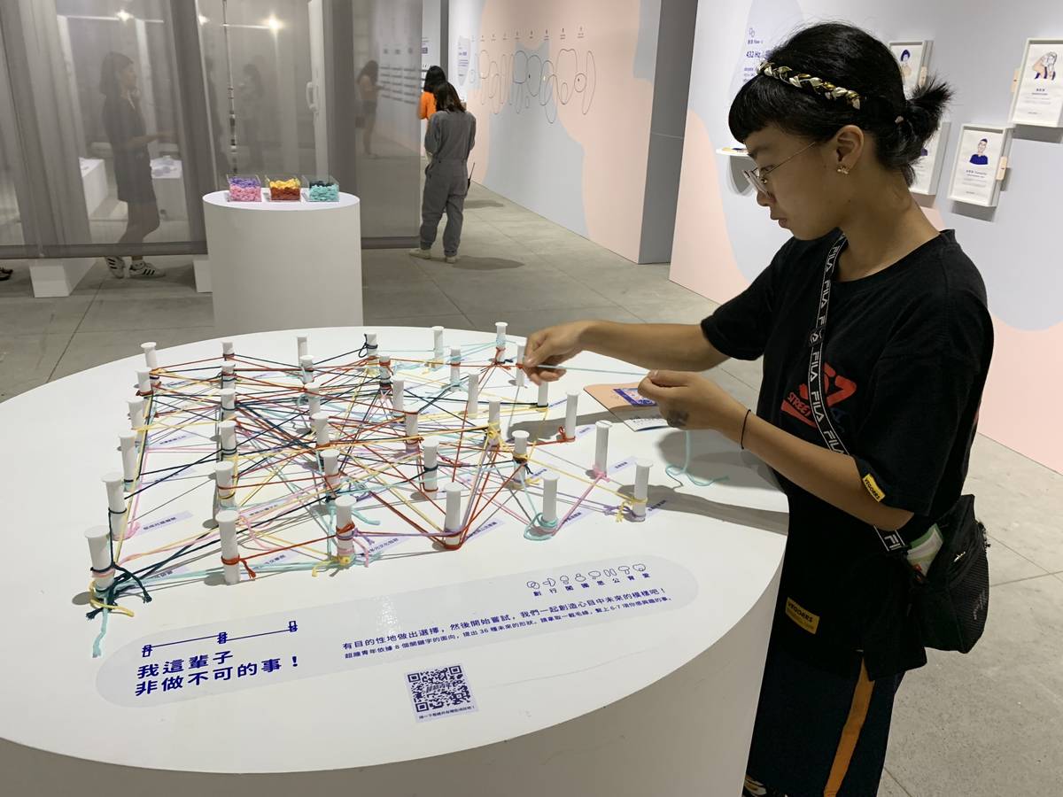 用毛線勾勒人生目標的抉擇
