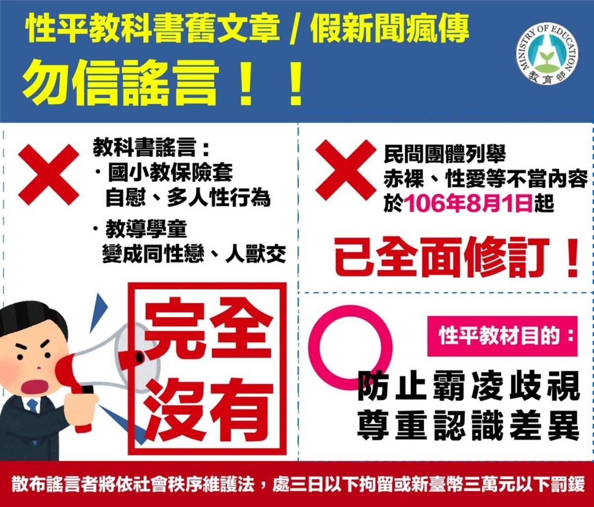 性平教科書舊文章假新聞瘋傳 勿信謠言圖檔.jpg