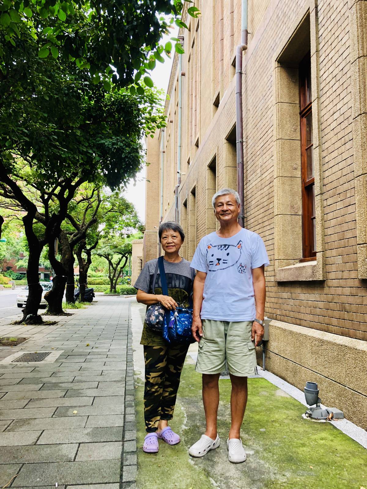 訪問之前，到二二八紀念館談起陳武鎮遭受白色恐怖的往事。