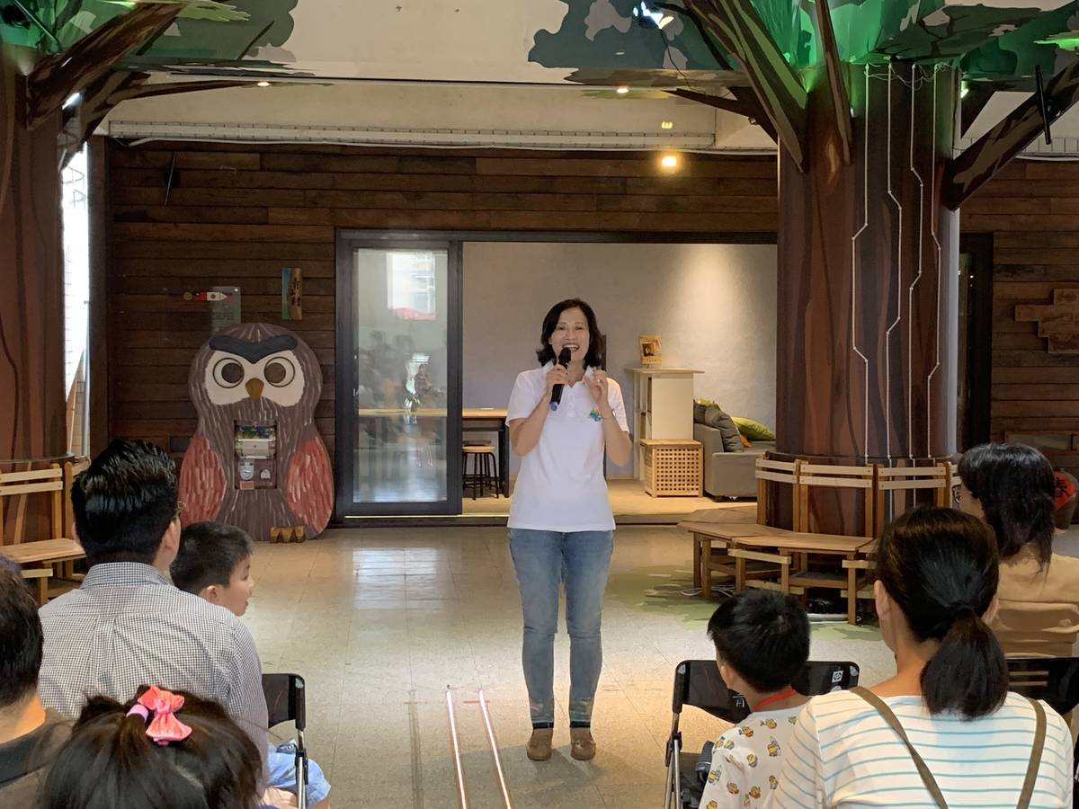 青山國中小校長王如杏致詞