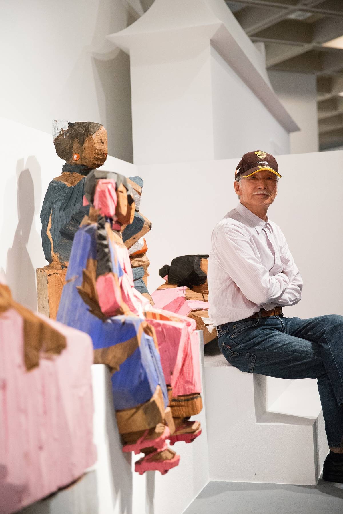 朱銘大師(朱銘美術館提供)