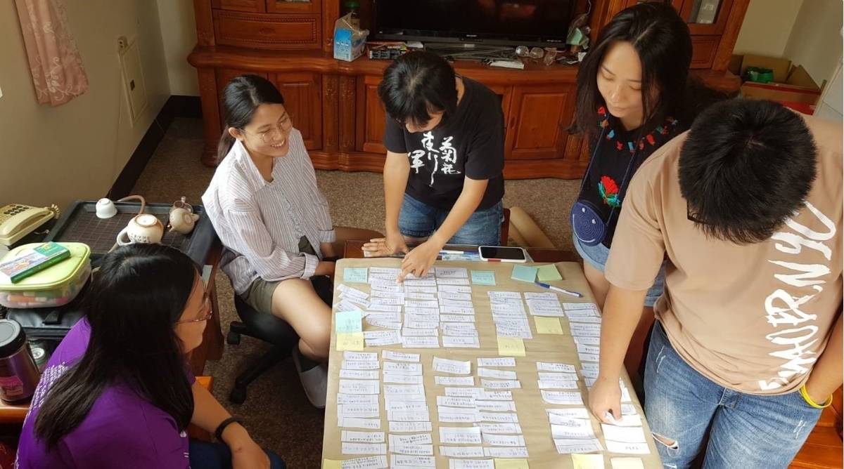 團隊舉辦共識凝聚工作坊 邀請在地居民及青年一同集思廣益 提出多元的建議及想像