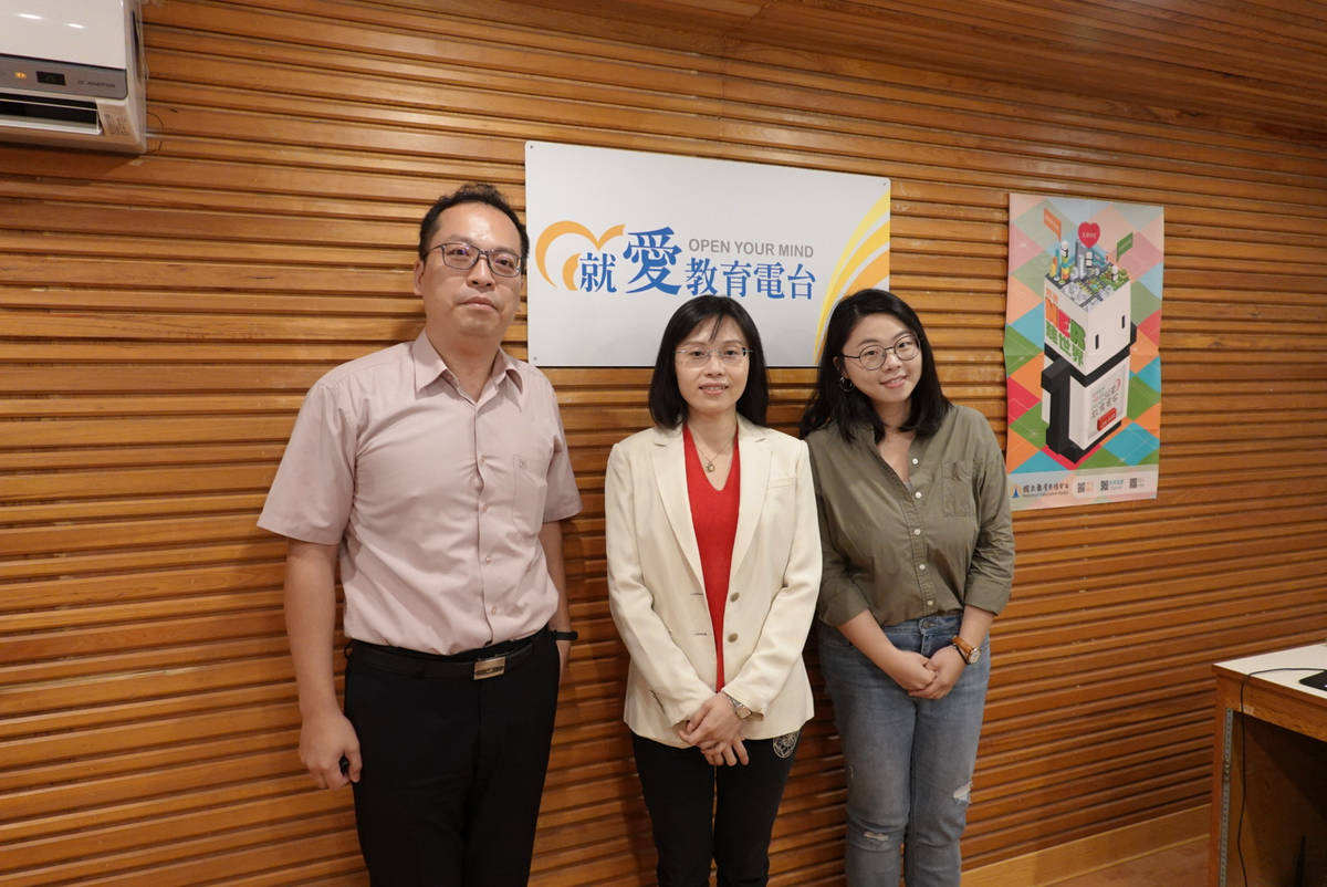 國立中正大學王祥辰教授(左)、高醫大醫學系胃腸內科吳宜珍教授(中)