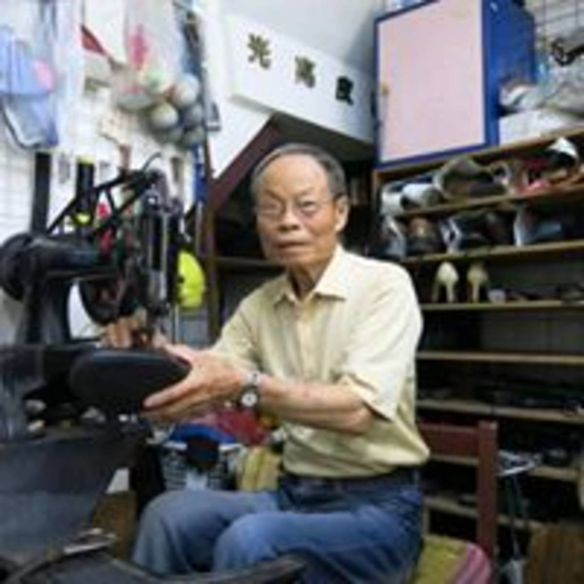 皮鞋人生一甲子