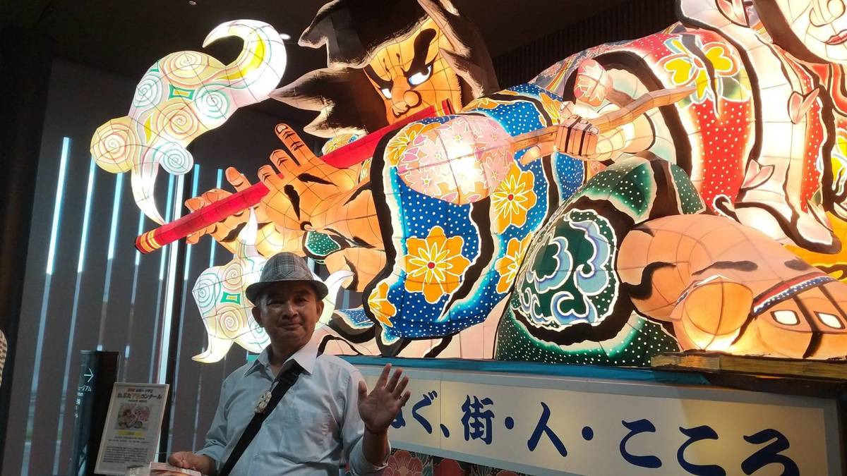 黃國政先生分享與青森交流