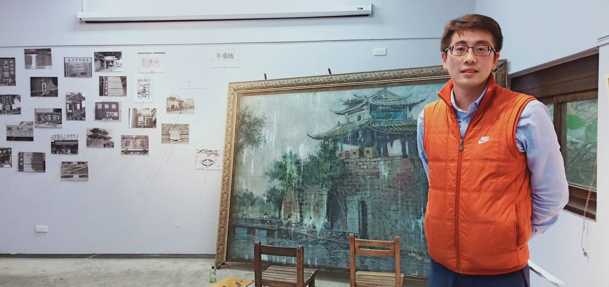 陳柏睿老師導覽出彰化城藝術之美