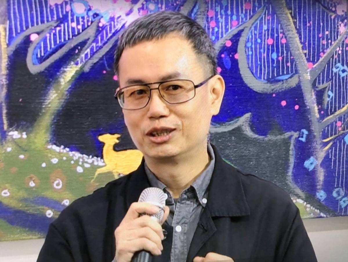 林主賢幽默的說，為了籌備這次展出的畫展，可以用「死去活來」形容。