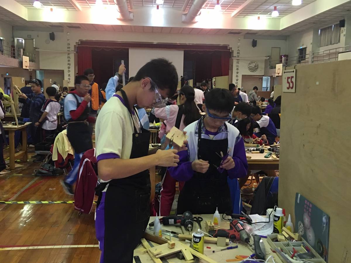 板橋國中比賽實作情形