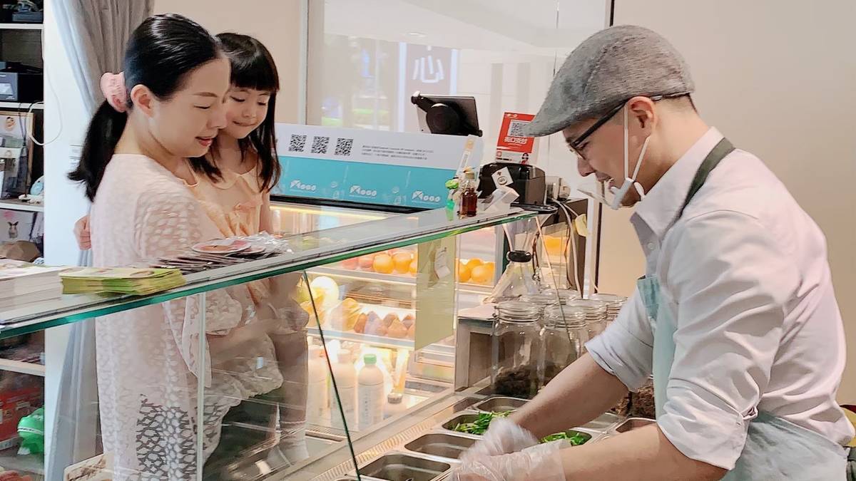 牧牧沙拉負責人蔡清淵