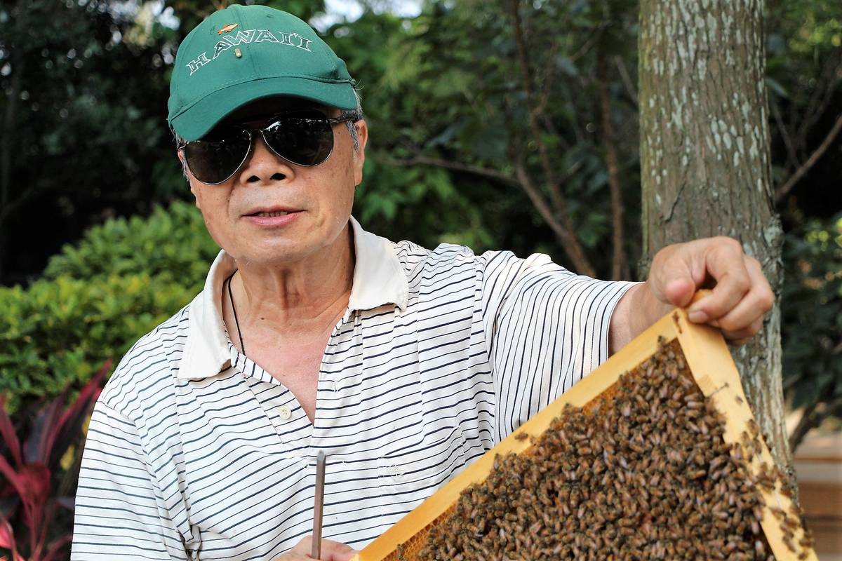 陳世雄雖然從明道大學校長一職退休，但仍致力於推廣有機農業。(圖片來源：陳世雄臉書)