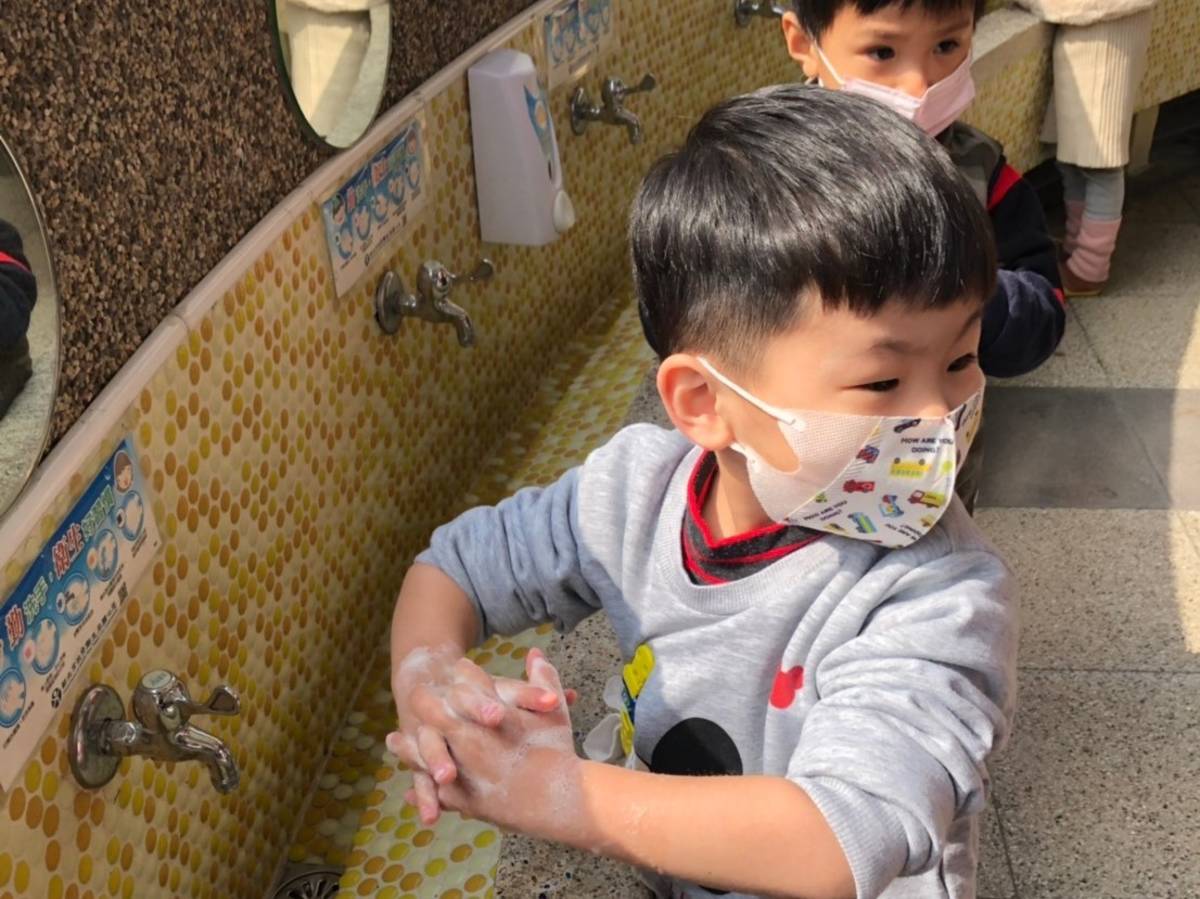 新北市教育局力推幼兒勤洗手5步驟7字訣，保健康更要多運動