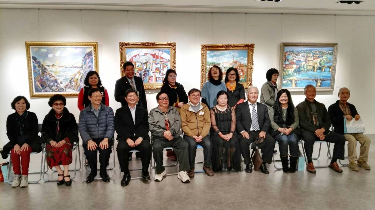國立臺東生活美學館主展覽室展出「如是我畫-林美慧、賴世榮創作聯展」。