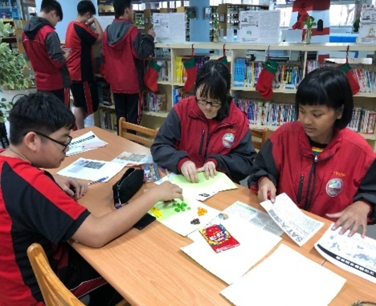 佳林國中透過讀報讓學生知道真知不怕檢驗
